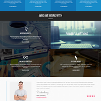 Web Design Company Template Design