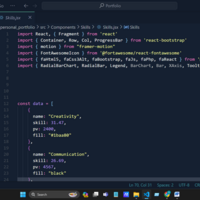 Portfolio- Skills