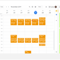 organizing my client's personal to-do list and calendar