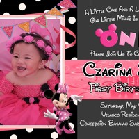 Birthday invitation for one of my client