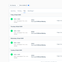 Calendly : Appointment setting tool
