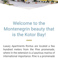 Small hotel main page - Mobile