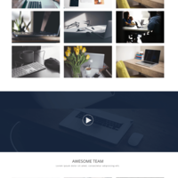 Responsive Onepage portofolio Template