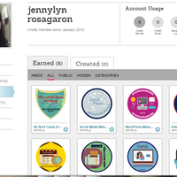 My credly badges