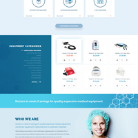 Medical Ecommerce Design