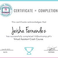 Virtual Assistant Certificate