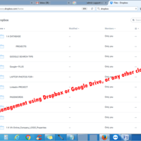 Manage files & cloud storages (Dropbox, Google Drive, etc)