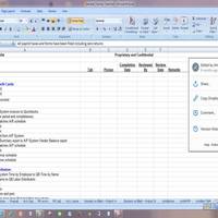 This is an excel document saved in dropbox