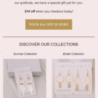 Welcome email-Klaviyo