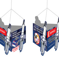 Denso Spark plug store promotional items