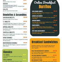 Menu Design Sample