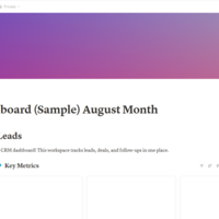 Sample CRM1