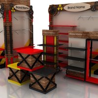 Boys Wear Dept Mall Fixtures