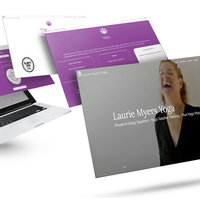 Yoga website + logo