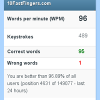 Typing Speed proof
