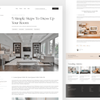 Blog Detail Page