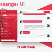 Messenger UI Bootstrap