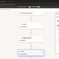 Automation using Zapier