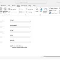 sample online form(software)