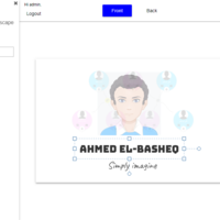 Card Designer web application- Design tool
