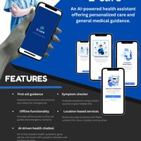 E-care: AI health app with chat, checker & hospital locator