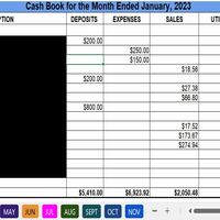Cashbook/Data Ent