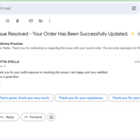 Customer Email Support & Issue Reolution