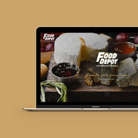 Food Depot website redesign