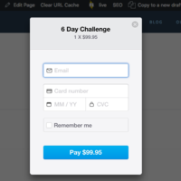 Stripe Payment/eCommerce setup