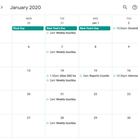 calendar management