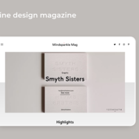 Popular design blog