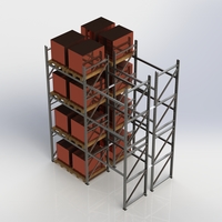 Pallet shelving systems