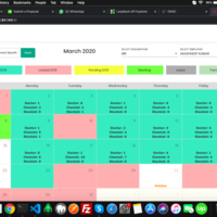 Angular Calendar in MR admin