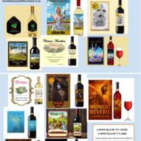Wine label Infographic