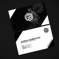Business Card Design 2, Goran Borkovic, Lift 2 Live Fit 