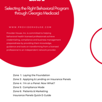 Selecting Behavioral Program eBook