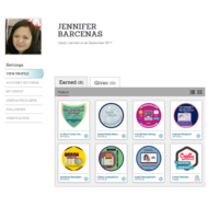 Credly Earning Badges