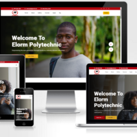 School Landing Page For ElormmPoly