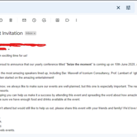 Email Invitation