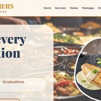 catering website