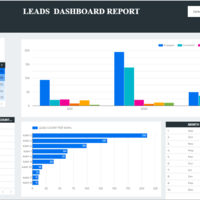 ExcelTech Leads dashboard