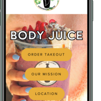 Website Designed for Body Juice