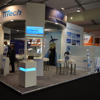 TTTech, Booth design, Farnborough Airshow 2016