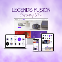 Legends Fusion Website Design