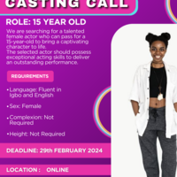 CASTING CALL
