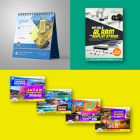 Calendar, Flyers, Brochures
