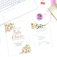 Invitation layout