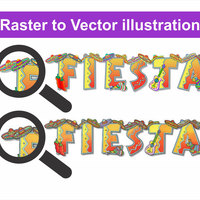 image to vector illustration