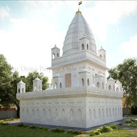 3D Exterior View of Temple