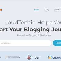 LoudTechie Website Management and Re-design